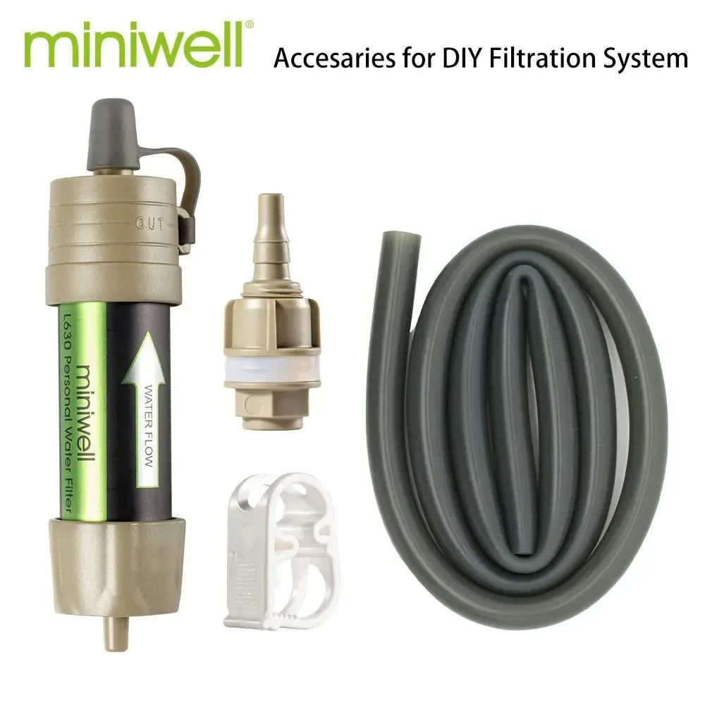 Premium Miniwell L630 Personal Camping Purification Water Filter Straw for Survival or Emergency Supplies SPECIFICATIONS Fine Crafted
