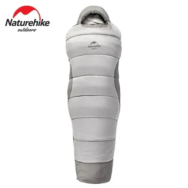 Fashionable Naturehike Penguin Cotton Sleeping Bag – Warm Mummy Style Winter Camping Bag 220×80cm Breathable
