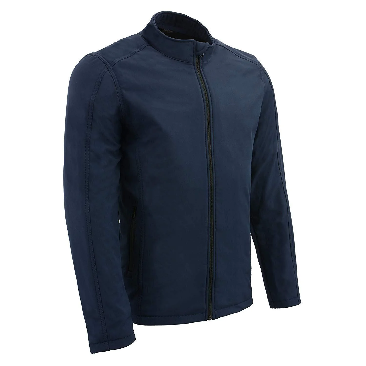 Organic Milwaukee Leather MPM1763 Men’s Blue Waterproof Lightweight Soft Shell Jacket