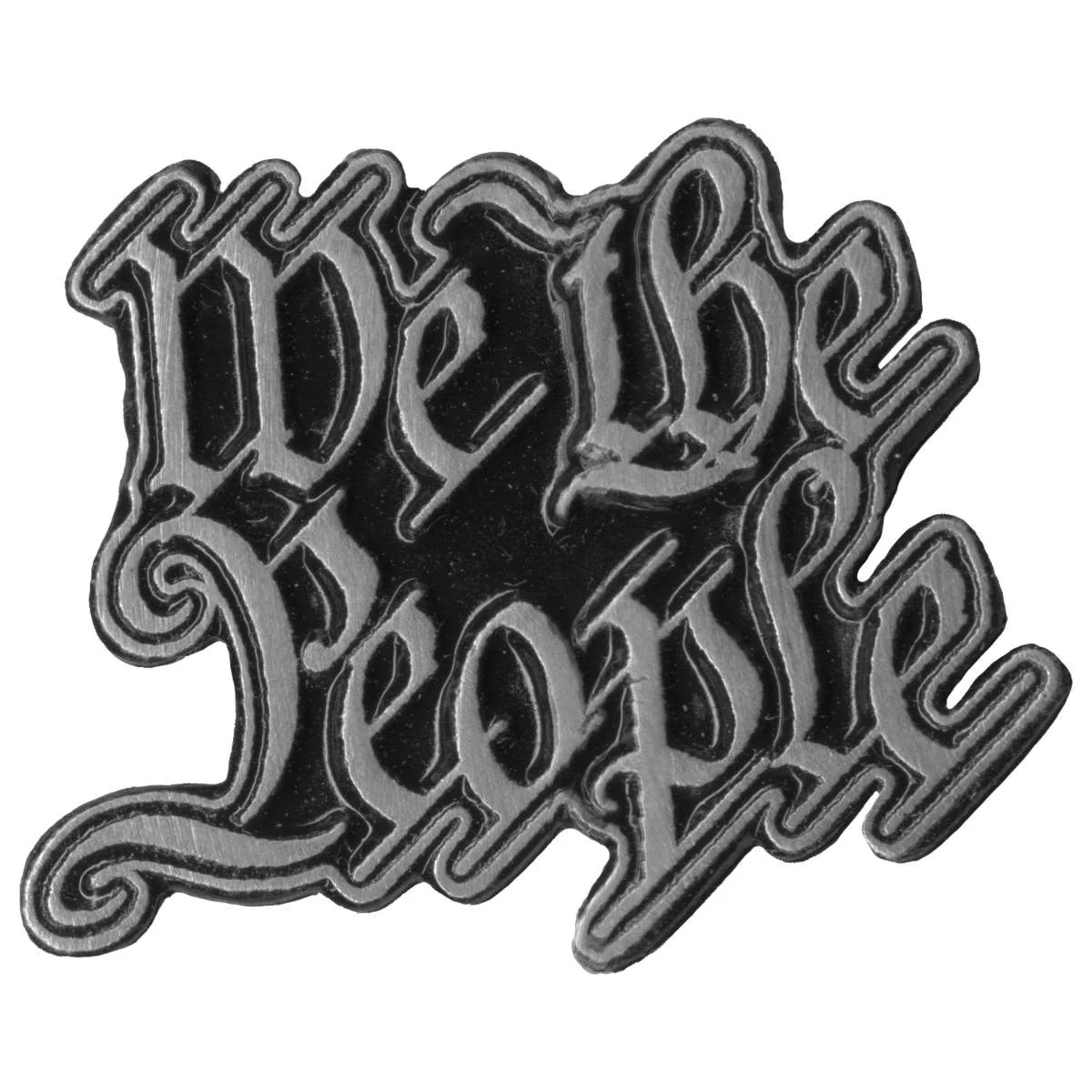 Detailed Milwaukee Leather MLP283 We The People Pin For Jackets Vest Hats and Clothing Comfortable