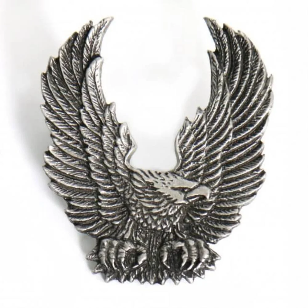 Casual Milwaukee Leather MLP9251 Up-Wing Eagle Pin For Jackets Vest Hats and Clothing High-Quality
