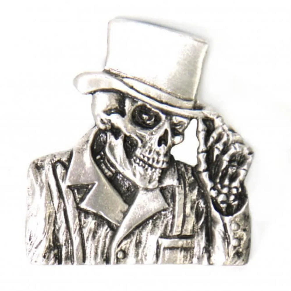 User-Friendly Milwaukee Leather MLP9249 Top Hat Pin For Jackets Vest Hats and Clothing Fine Crafted