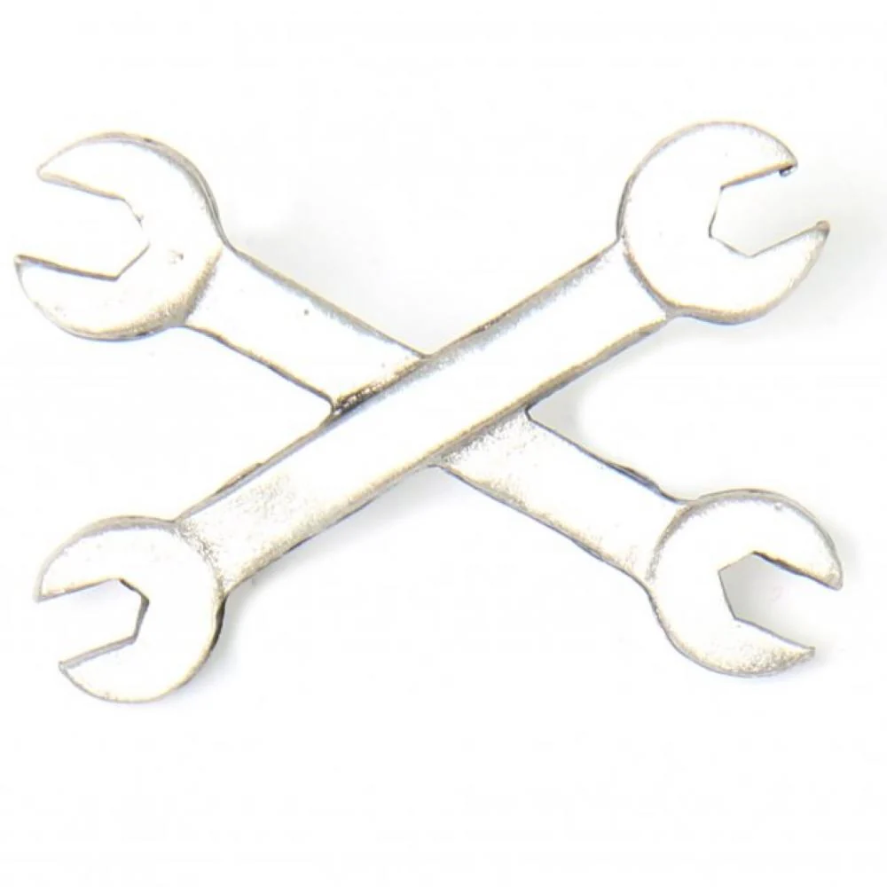 Contemporary Milwaukee Leather MLP9240 Wrenches Pin For Jackets Vest Hats and Clothing Stylish
