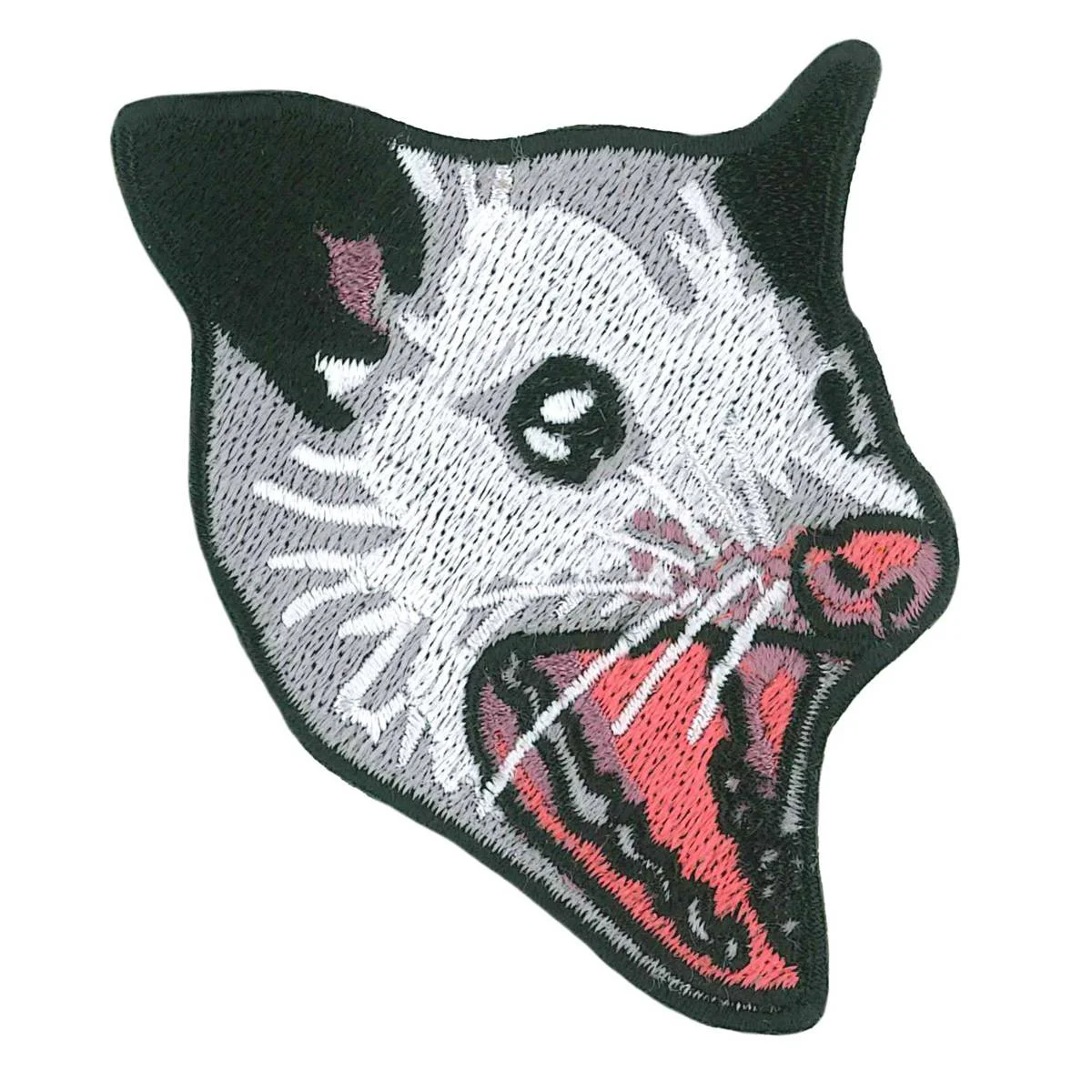 Relaxed Hot Leathers Opposum 2.25 X 2.5 Embroidered Patch PPQ2480 Clean