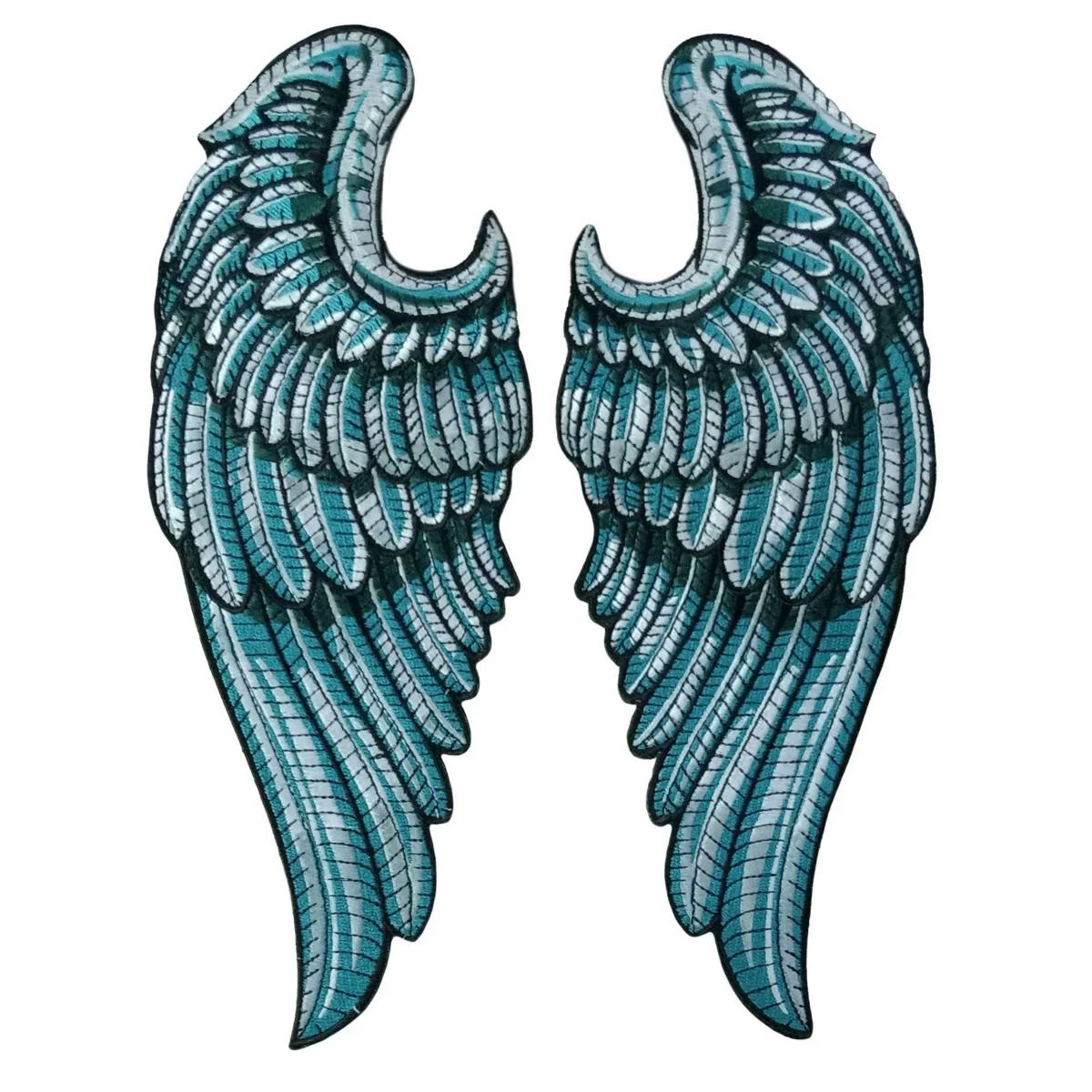 Proven Hot Leathers Angel Wings 2 10 7.9 X 9.6 Embroidered Patch PPQ2399 Classic