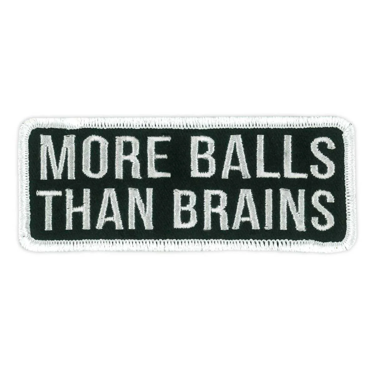 Reliable Hot Leathers More Balls Embroidered Patch Ppw1244 PPW1244 Optimized