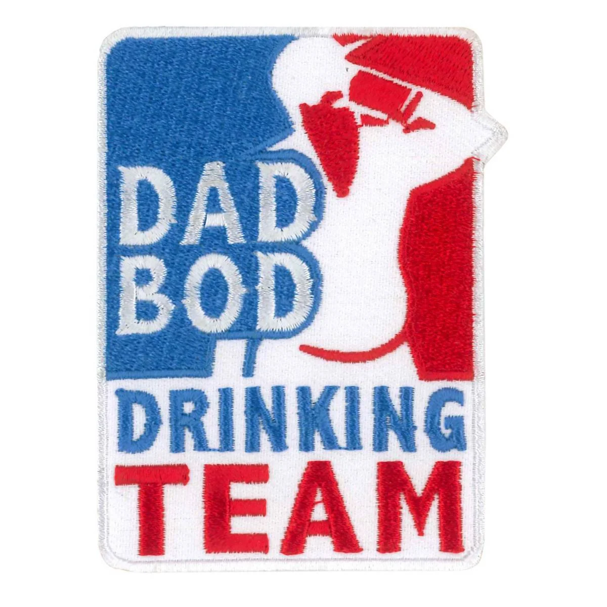Fine Crafted Hot Leathers Dad Bod Embroidered Patch Ppw1220 PPW1220 Stylish