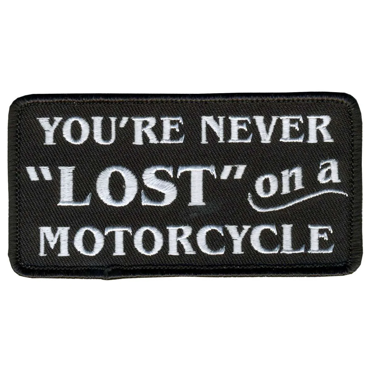 Powerful Hot Leathers Youre Lost 4 x 2 Patch PPL9360 Green