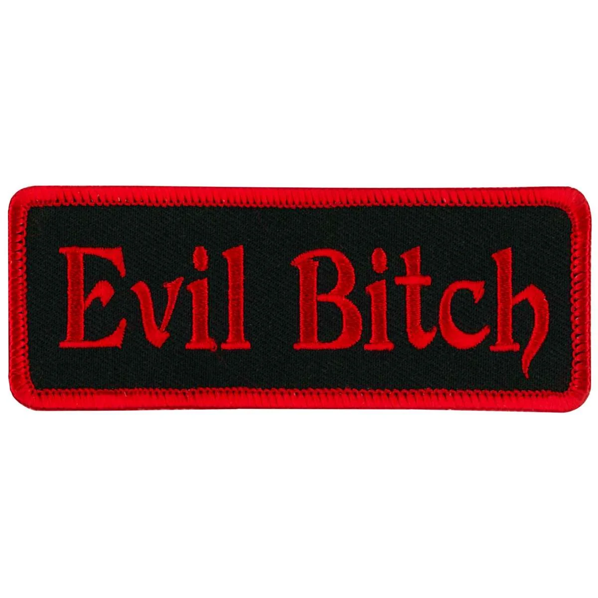 Comfortable Hot Leathers PPL9266 Evil Bitch Patch PPL9266 Elegant