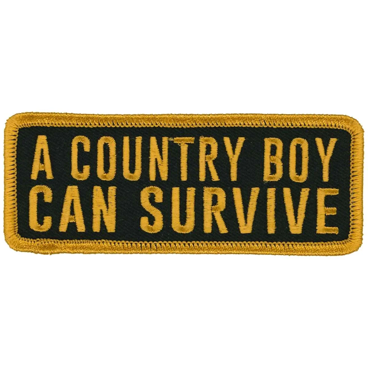 Superior Hot Leathers A Country Boy Can Survive 4 X 2 Patch PPL9887 Healthy