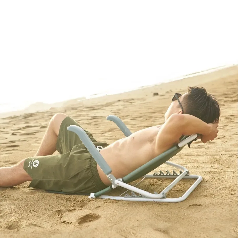 Responsible Outdoor Lounge Chair Camping Portable Relaxing Chair Balcony Courtyard Leisure Light Backrest Chair Folding Beach Chair New Dependable
