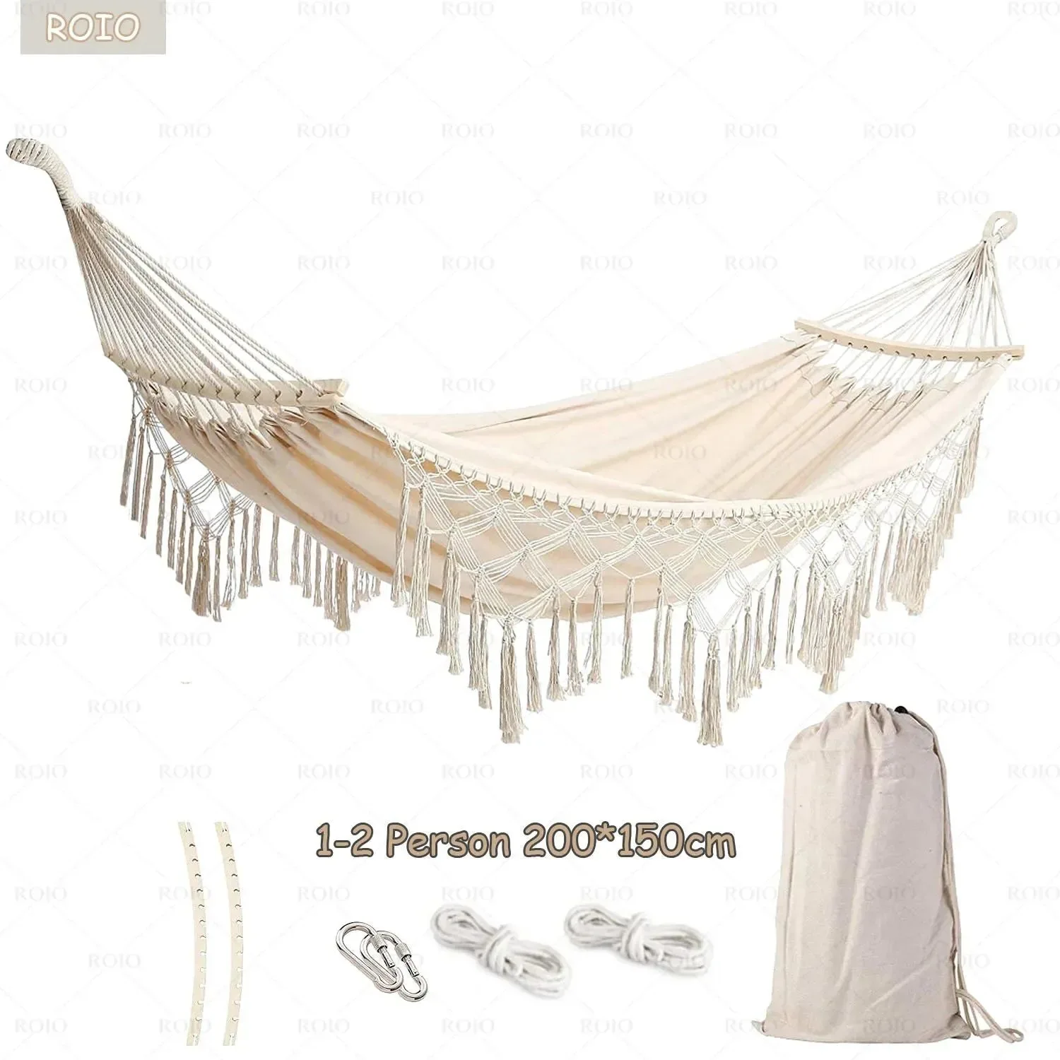 Minimalist Outdoor Canvas Hammock Trendy