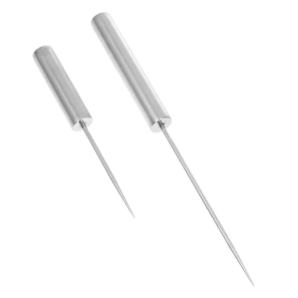 Excellent 2 Pcs Ice Pick Metal Crusher – Professional Portable Stainless Steel Bar Tool Effective