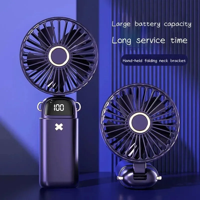 Smooth Aromatherapy Handheld Mini Fan – Foldable Portable USB Rechargeable Official