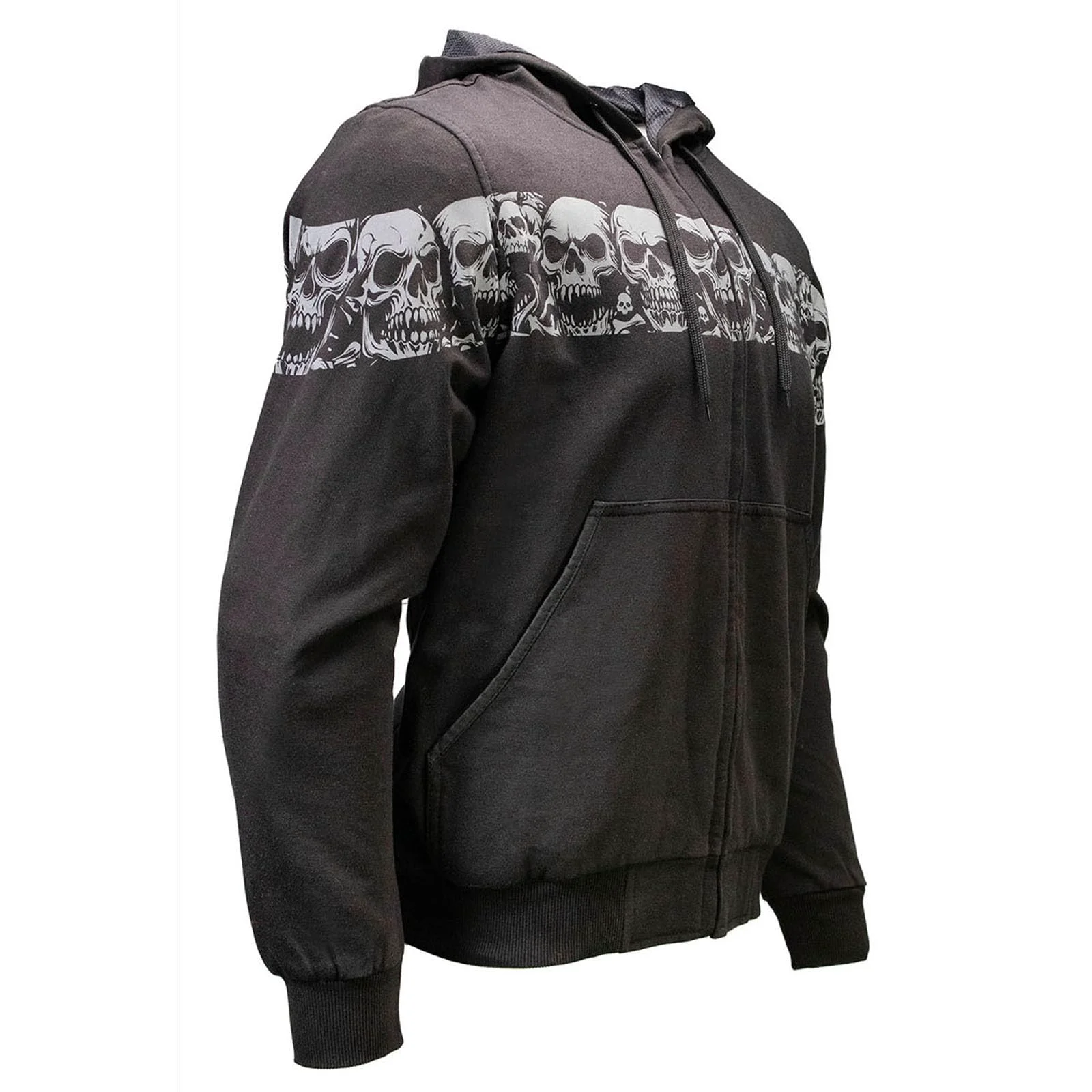 Soft MMCC Men’s Immortal Cotton Full-Zip Hoodie – MPM1681 Top-Quality