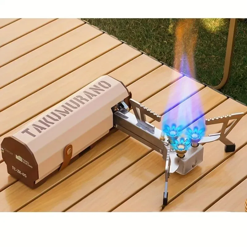 Superior Portable Folding Cassette Gas Stove – Compact Outdoor Cooker for Camping Hiking Clean