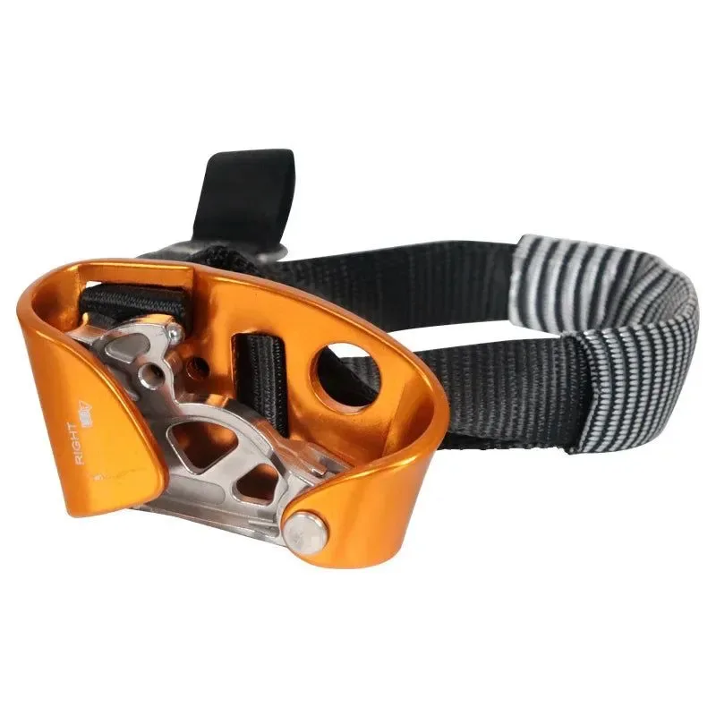 Detailed Rock Climbing Foot Ascender – Left Right Foot SRT Ascend Device for Mountaineering Safety Clean