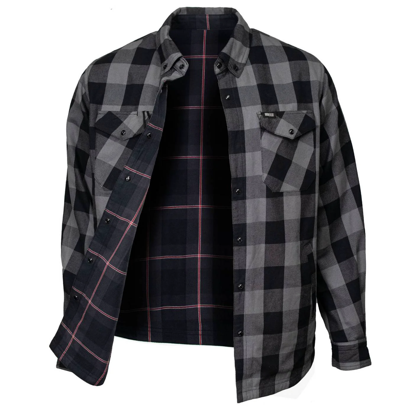 Exclusive MMCC Men's Deadwood Cotton Reversible Flannel Shirt - MNG11805 Powerful