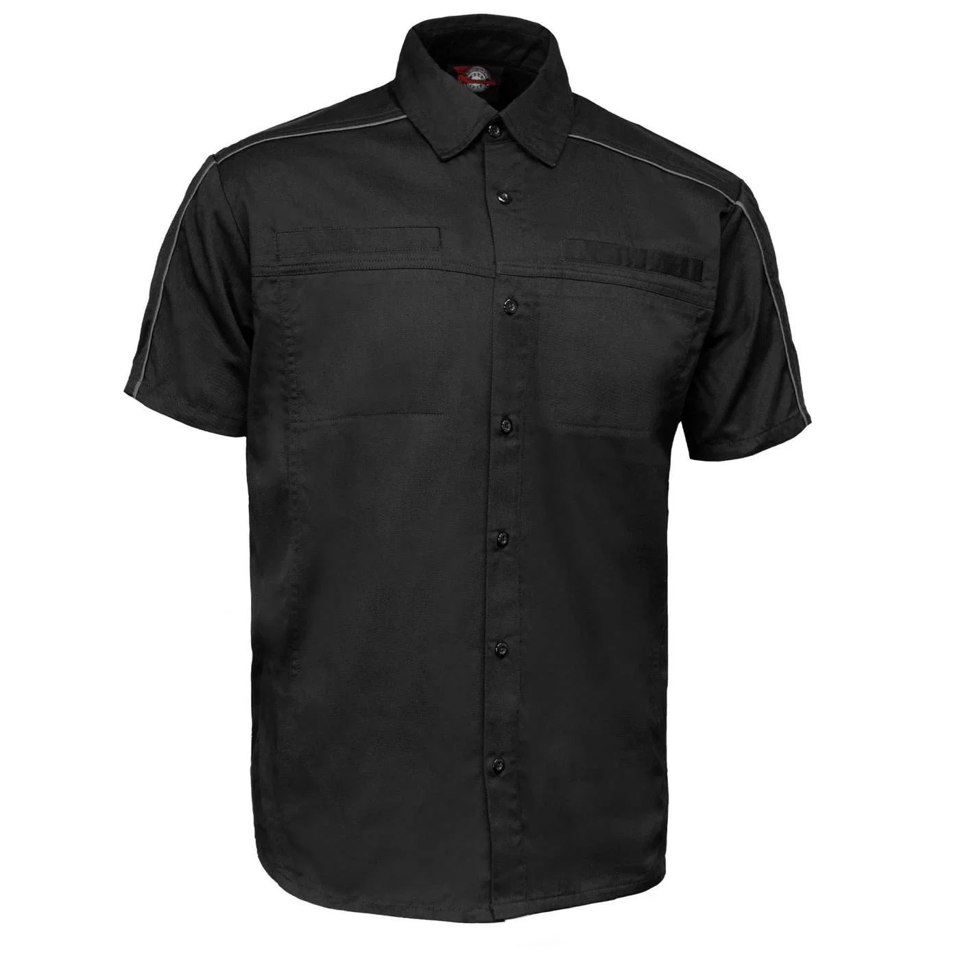 Excellent MMCC Men’s Slipstream Black Gray Cotton Mechanic Shirt – MDM11689MMCC Slipstream Mechanic Shirt Specialty