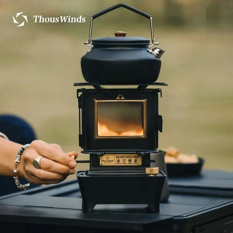 Reusable Retro Oil Lamp Stove – Portable 8-Hour Kerosene Lantern Camping Cooker Trendy