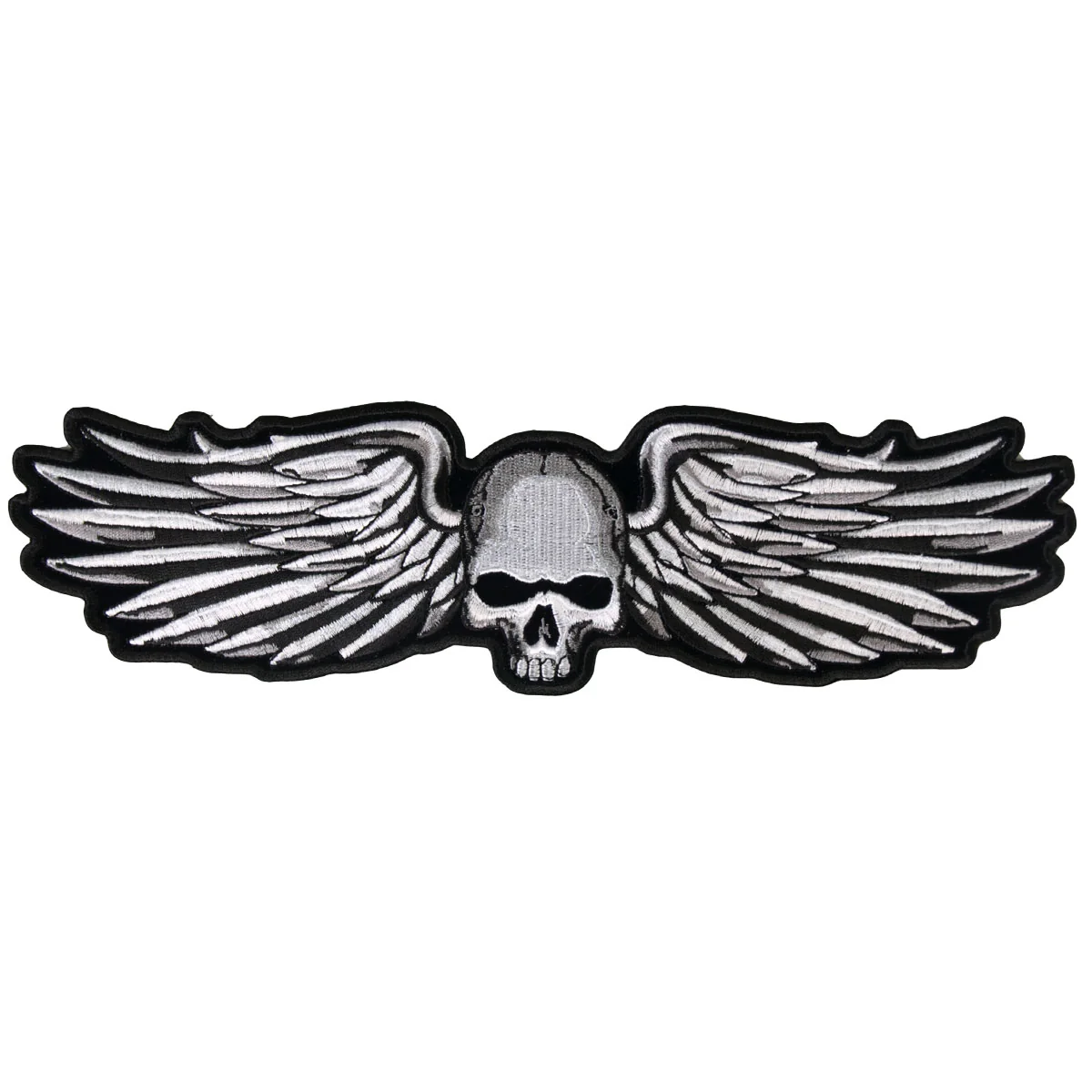 Proven Hot Leathers PPA6818 Metal Wings 11 x 3 Patch Recyclable