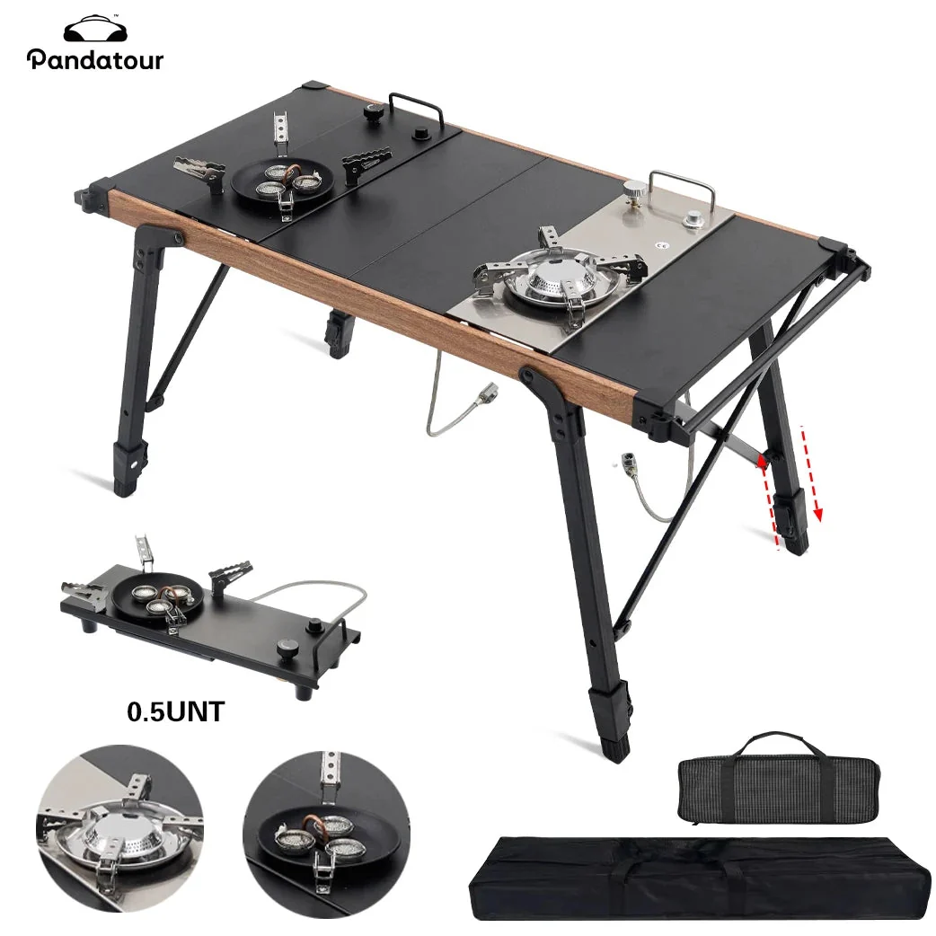 Long-Lasting IGT Camping Gas Stove One-Click Ignite Isobutane 0.5 Unit Versatile