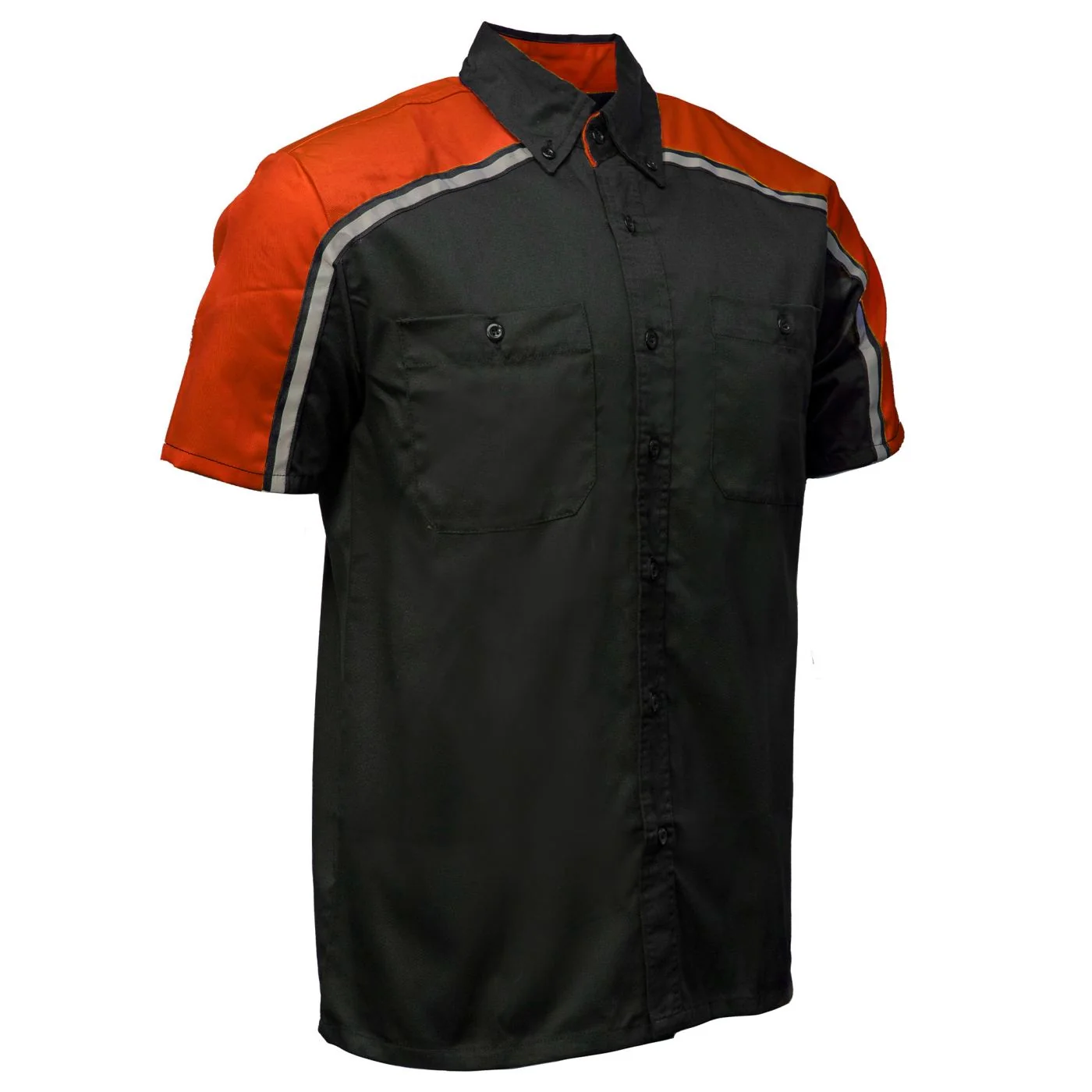Premium MMCC Men’s Delco Orange Cotton Mechanic Shirt – MDM11603MMCC Delco Mechanic Shirt Unique