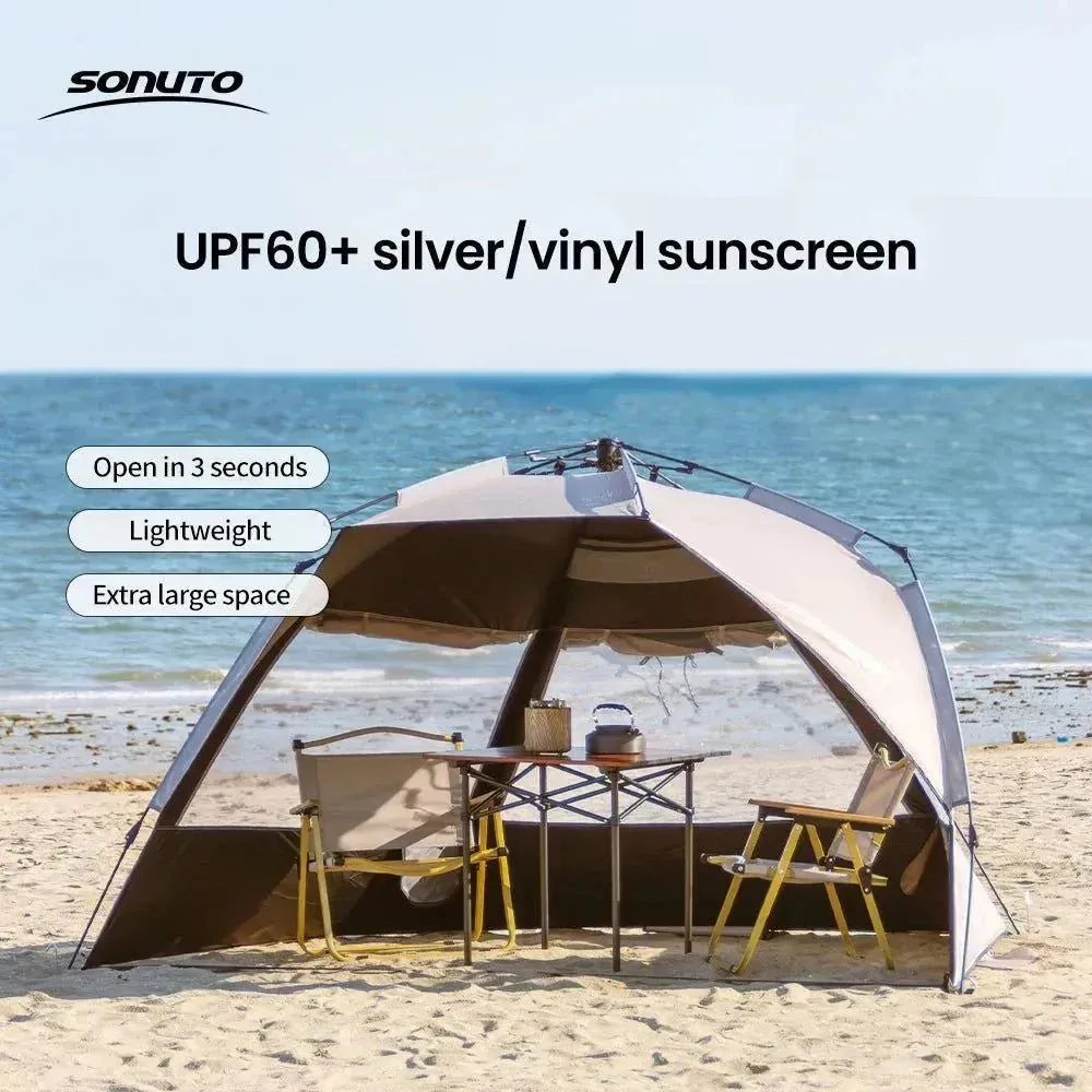 Prestigious Sombra sin esfuerzo y montaje rápido Carpa automática Sonuto One-Touch Easy-to-Use