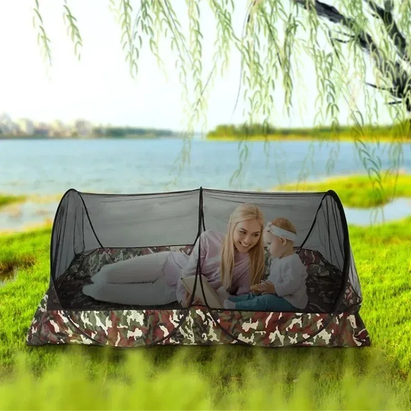 Reusable Tienda de campaña con mosquitera para acampar al aire libre impermeable y portátil Trusted