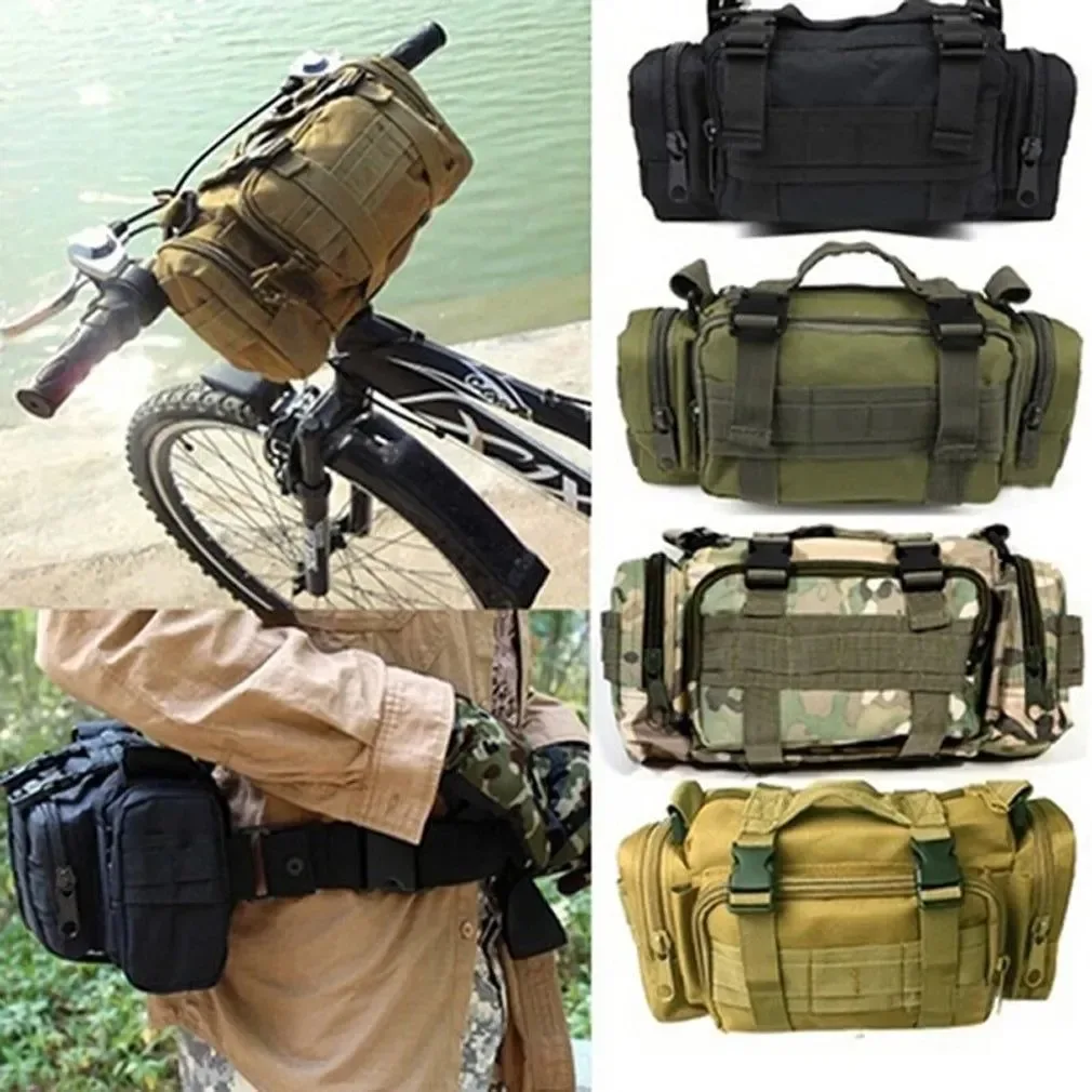 Sustainable Riñonera táctica bandolera militar impermeable para hombre i para senderismo escalada pesca y acampada. Smart