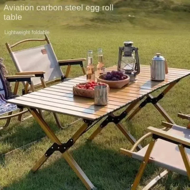 Official Juego de mesa y sillas plegables para picnic y camping al aire libre World-Class