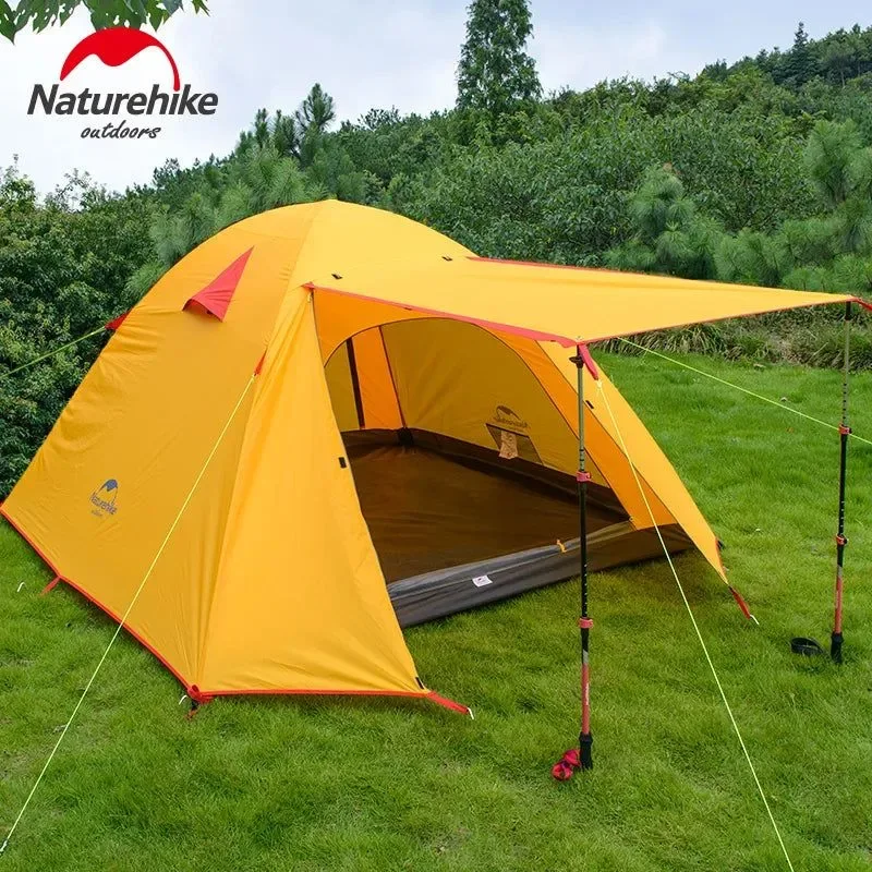 Relaxed Tienda de campaña de doble capa NatureHike para 3-4 personas Elite