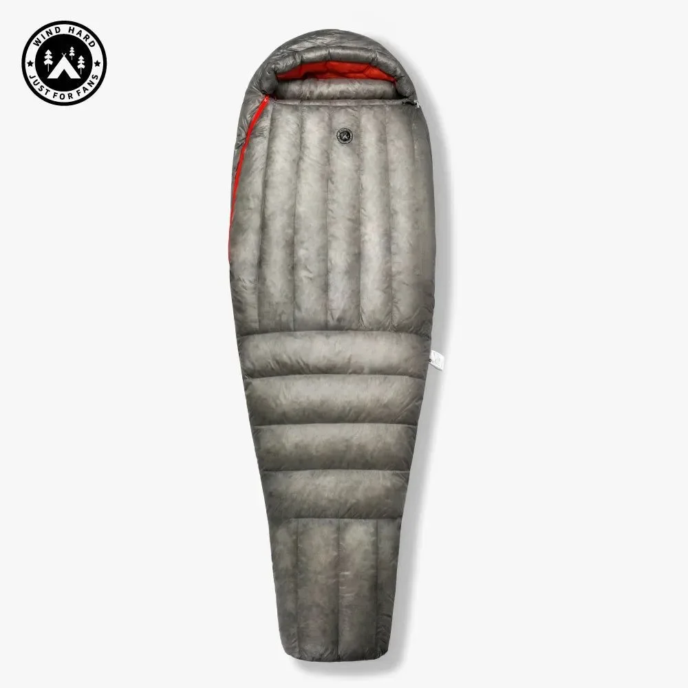 Carefully Designed Saco de dormir ultraligero Wind Hard Dusk Upgrade 7D Nylon DWR 800FP Ultra Dry Down Pro Elite