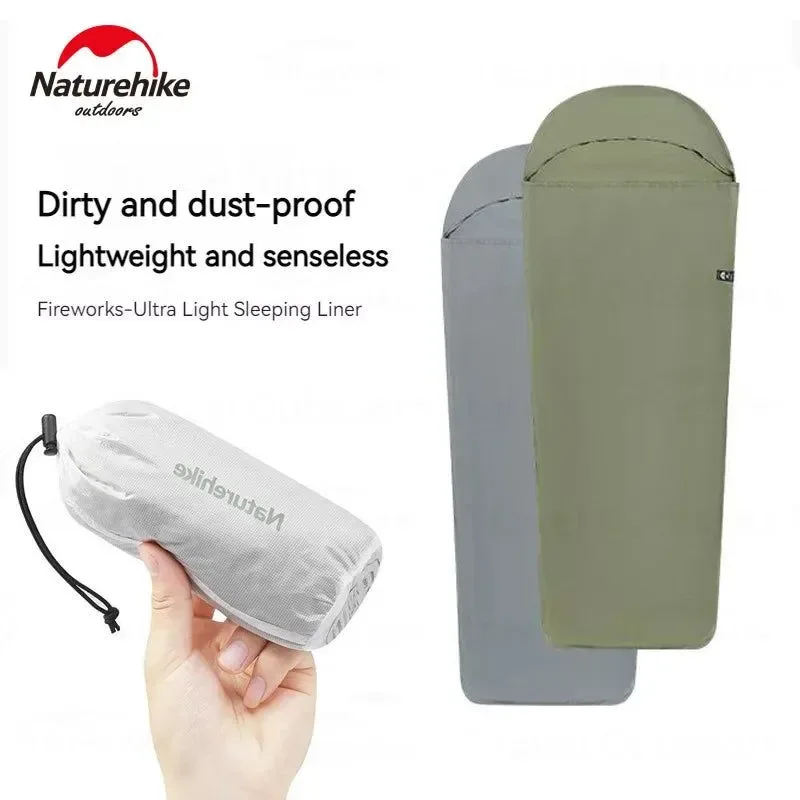 User-Friendly Forro térmico ultraligero Fireworks para saco de dormir forro de terciopelo inserto tipo momia de verano Smart