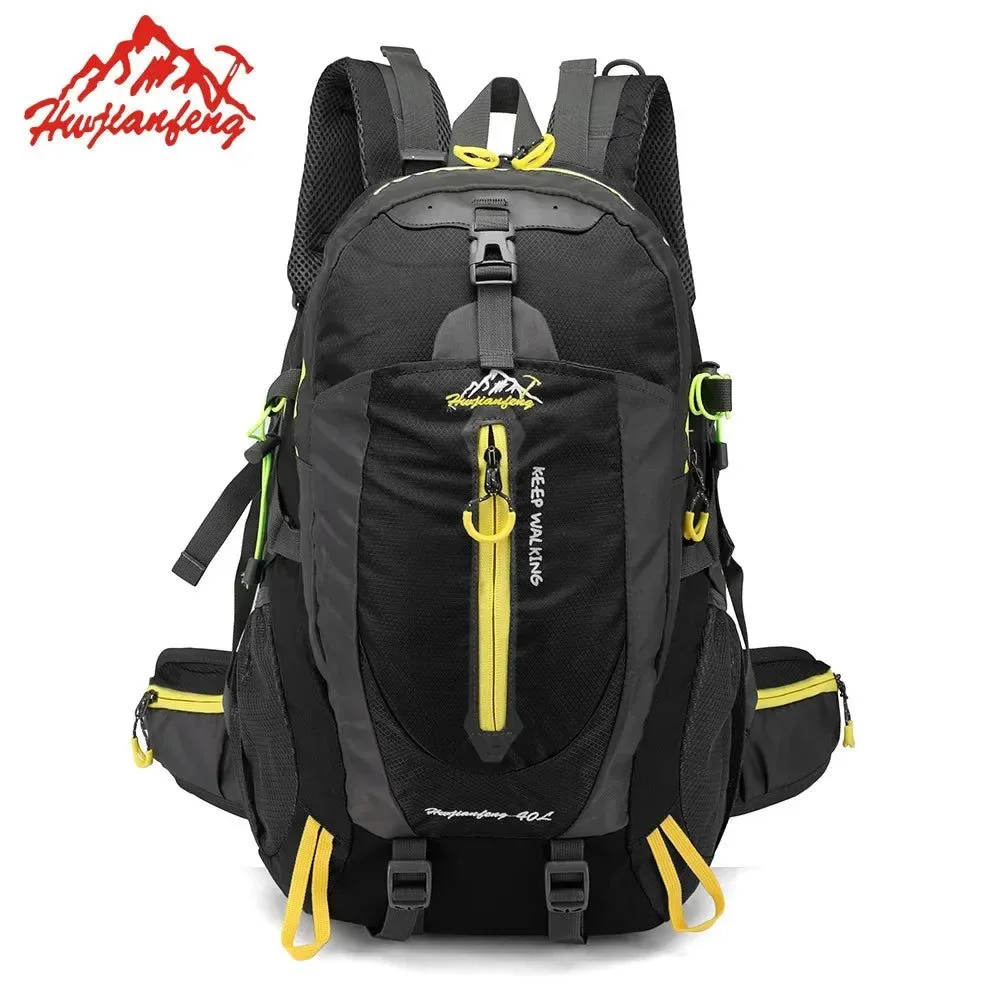 Consistent Mochila de escalada impermeable de 40 l mochila deportiva para exteriores i para senderismo acampada y viajes. Environmentally Friendly