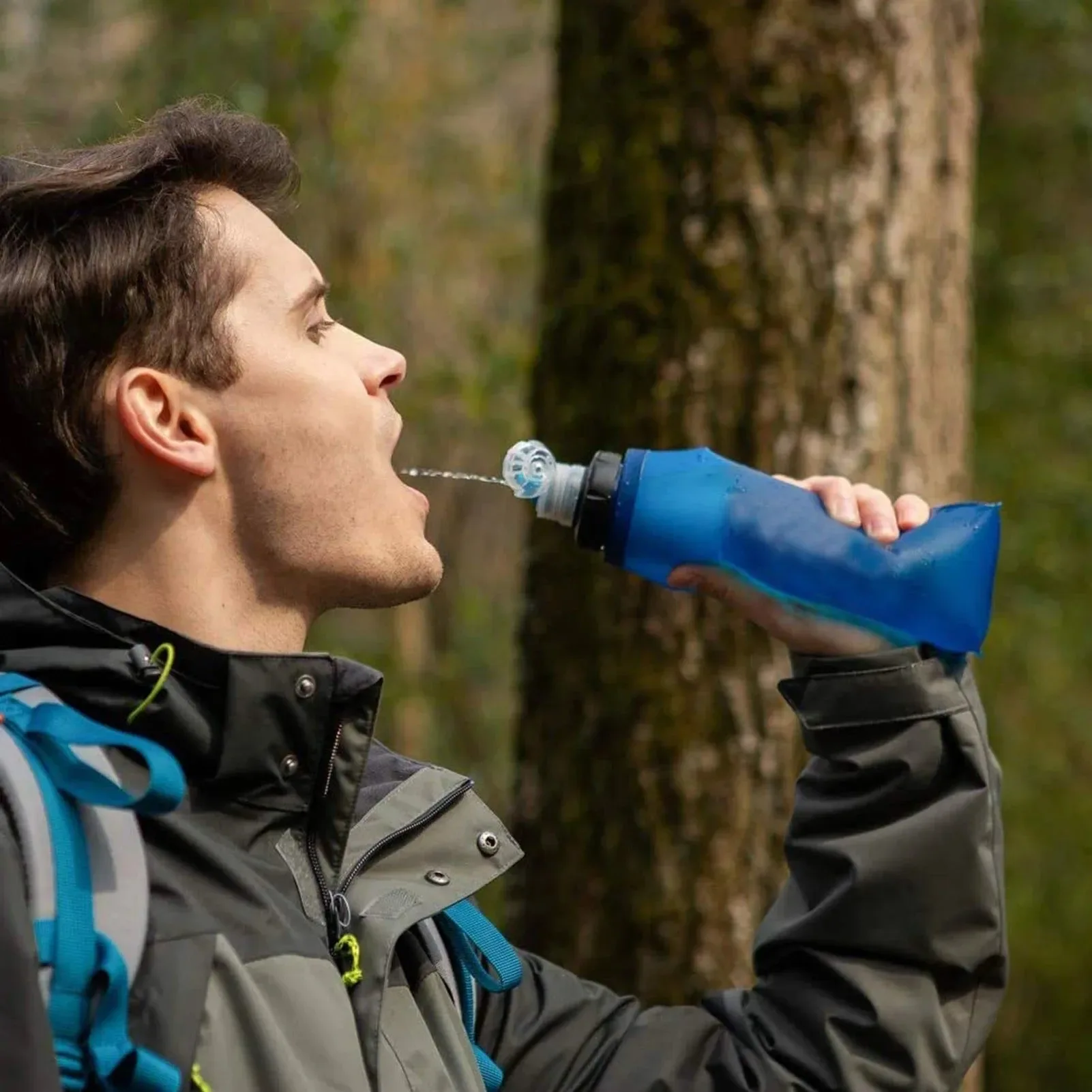 First-Class Botella con filtro de agua para supervivencia y purificación de agua al aire libre purificador de agua esencial para mochilerismo emergencias senderismo y acampadas. Prestigious