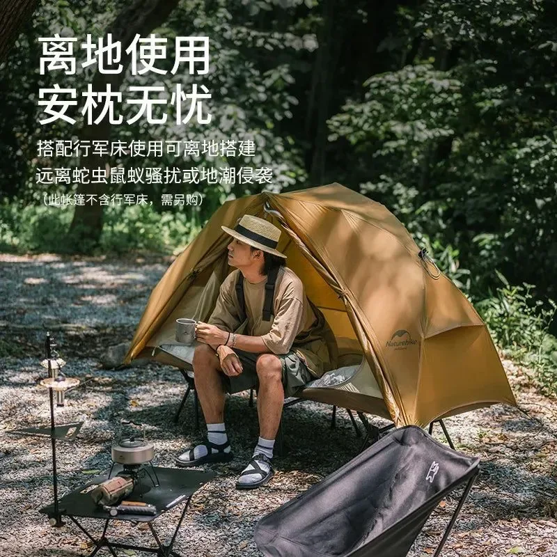 High-End Tienda de campaña de apertura rápida Canyon 1P refugio ultraligero y autónomo Consistent