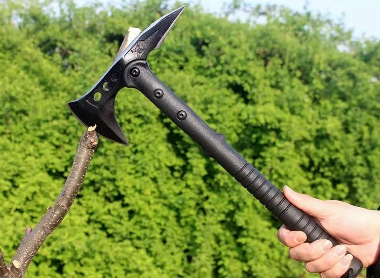 Expertly Made Hacha táctica Tomahawk para caza acampada y supervivencia al aire libre Consistent