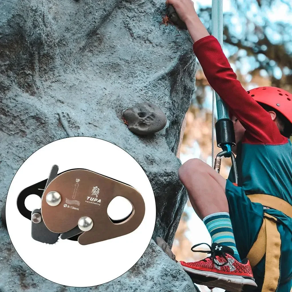 Advanced Dispositivo de agarre de cuerda de escalada – Equipo de bloqueo anticaída para rapel y aseguramiento High-Quality