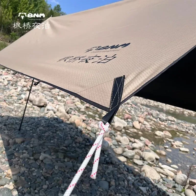 Lightweight Refugio de lona impermeable para acampar al aire libre carpa de playa portátil de 3 m x 4 m. Refined