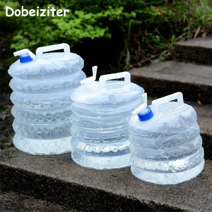 Top-Quality Collapsible Water Container – 5L 10L 15L Foldable Camping Water Bag with Tap Sophisticated
