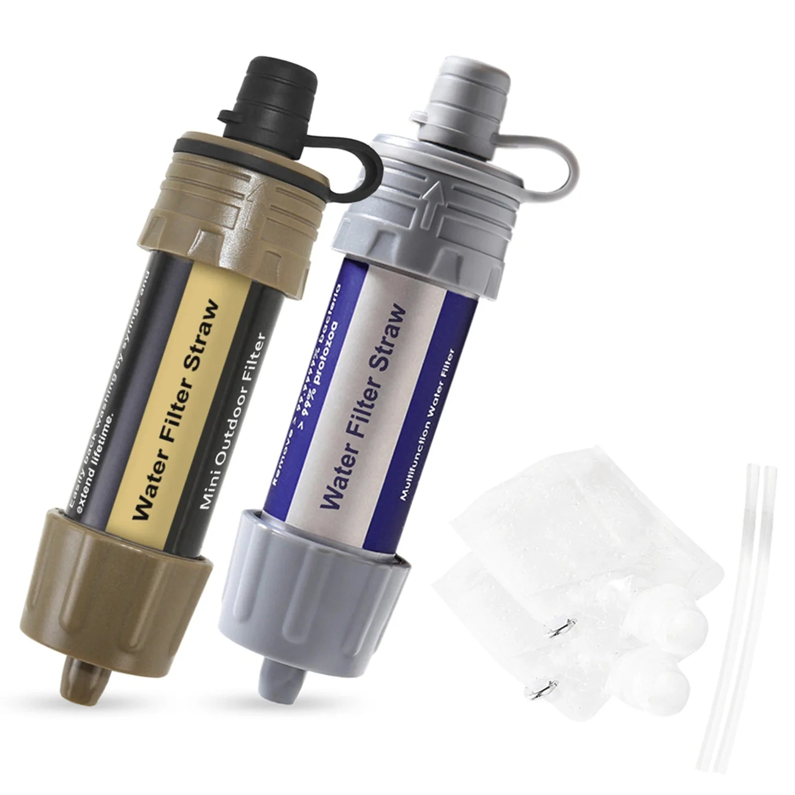 Selected Portable Water Filter Straw – Emergency Survival Water Purifier for Camping Hiking Backpacking Professional