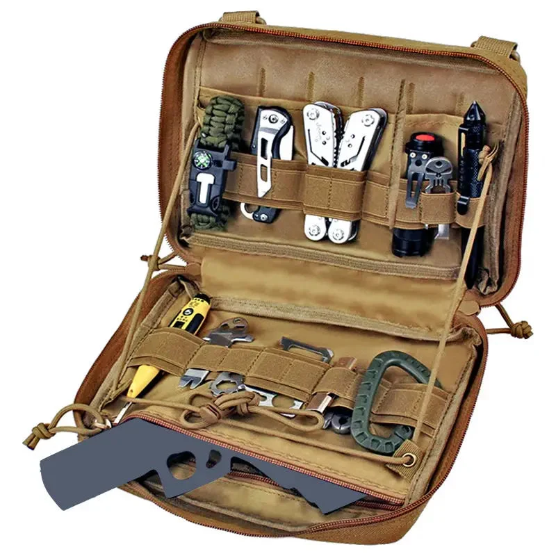 Comfortable Tactical MOLLE Medical Pouch – EDC First Aid Utility Bag for Camping Hiking Emergency Use Original Design