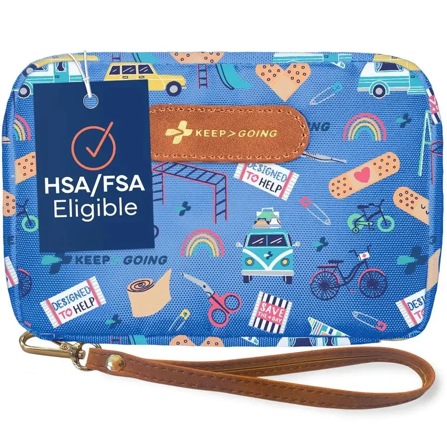 Exceptional Travel First Aid Kit for Kids 130 Pc. for Car Home Purse Diaper Bag amp Backpack with Latex Bandages Mini First Aid Kit T SPECIFICATIONS Breathable