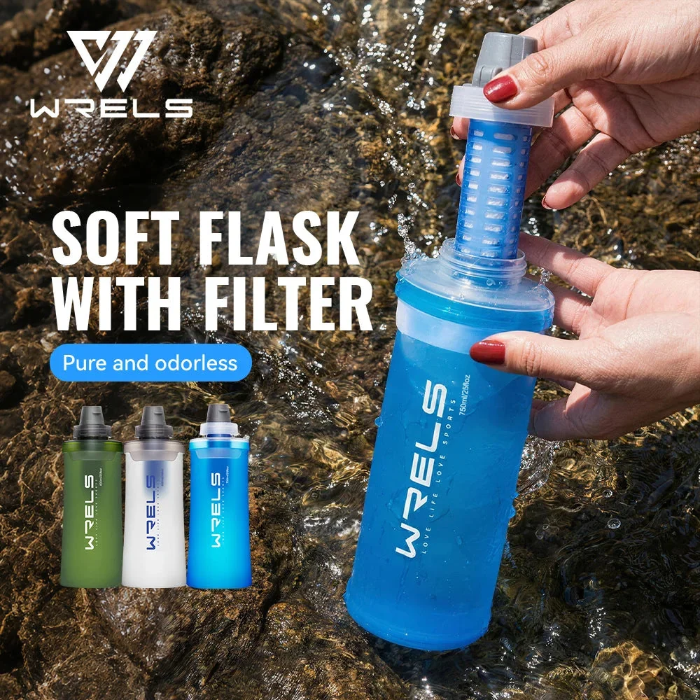 Modern Ultralight Collapsible Water Bottle Filter BPA- 1000ml Exceptional