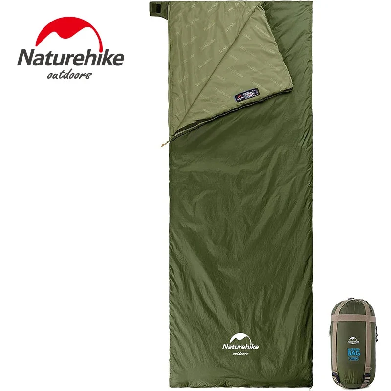 Certified Ultralight 3-Season Envelope Sleeping Bag – 0.819kg Camping Backpacking Bag 190×75 or 205×85cm Verified