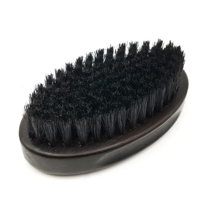 Eco-Friendly Wooden Boar Bristle Beard Brush Optimized