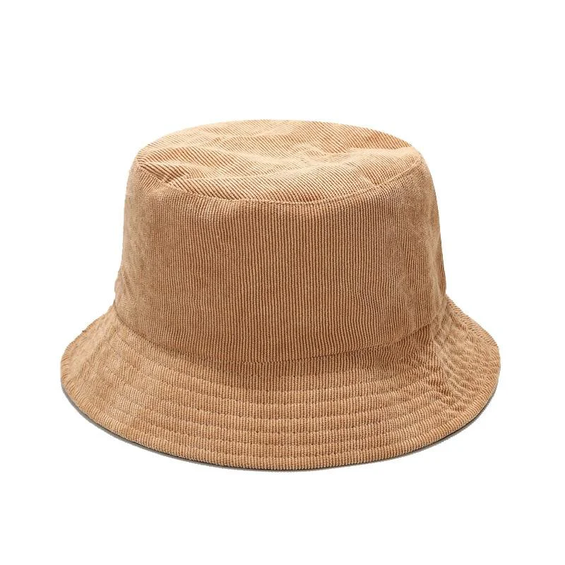 Solid Corduroy Bucket Hat Professional