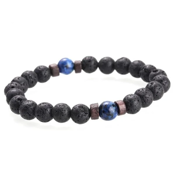 Healthy Lava Rock Bracelet Stylish
