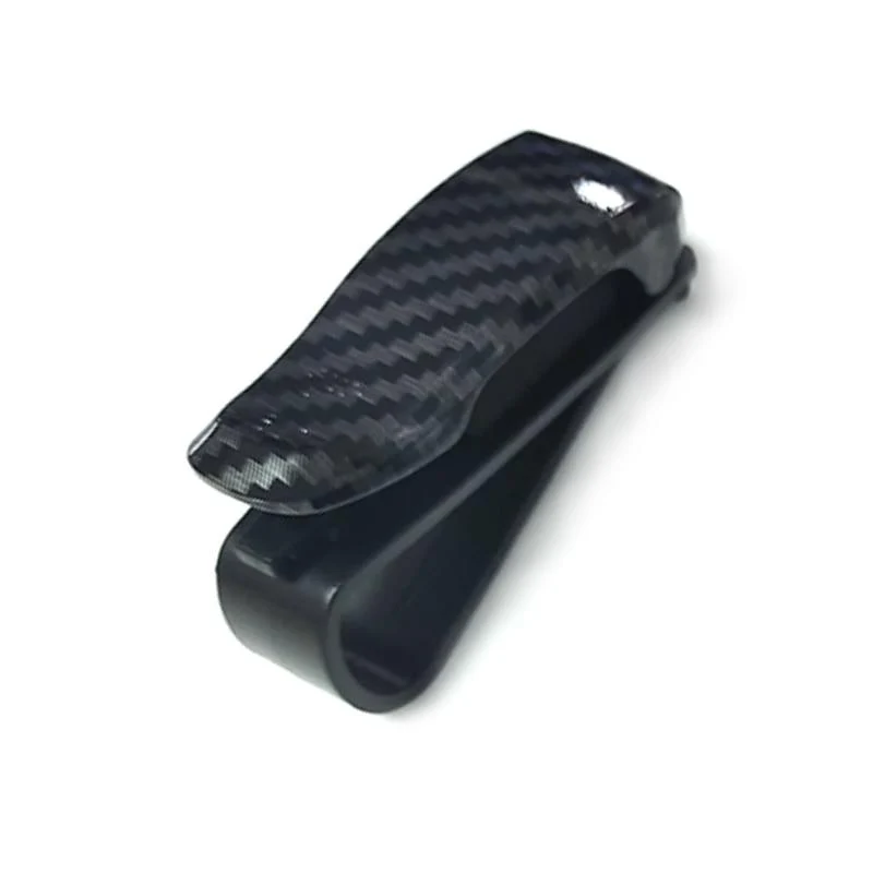 Unique Sunglass Carbon Car Clip Holder Clean